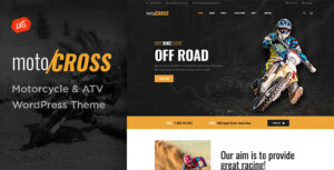motoCROSS - Chủ đề WordPress về xe máy & ATV