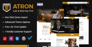 ATRON || Chủ đề WordPress Luật sư & Luật sư