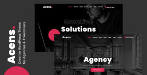 Acens - Chủ đề WordPress của các cơ quan sáng tạo
