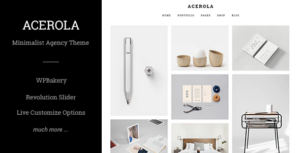 Acerola - Chủ đề cơ quan cực kỳ tối giản