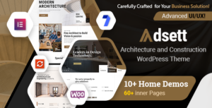 Adsett - Chủ đề WordPress về kiến ​​trúc