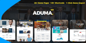 Aduma - Chủ đề WordPress Tư vấn, Tài chính