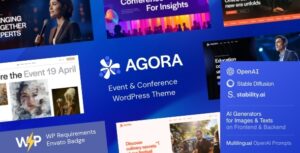 Agora — Chủ đề WordPress sự kiện & hội nghị