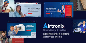 Airtronix - Chủ đề WP thợ sửa ống nước và sửa chữa HVAC