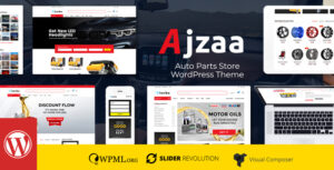 Ajzaa - Chủ đề WordPress của Cửa hàng phụ tùng ô tô