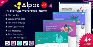 Alpas - Chủ đề WordPress khởi động AI & phân tích dữ liệu