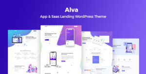 Alva- Theme WordPress dành cho sản phẩm Saas