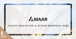 Amaar - Chủ đề WordPress Kiến trúc & Nội thất Sáng tạo