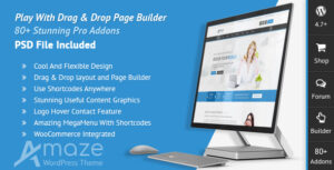 Amaze - Chủ đề WordPress đa mục đích đáp ứng dành cho doanh nghiệp