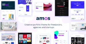 Amos - WordPress sáng tạo