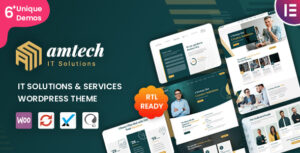 Amtech - Chủ đề WordPress Dịch vụ & Giải pháp CNTT
