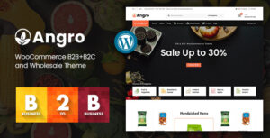 Angro - Chủ đề B2B & Bán buôn WooC Commerce