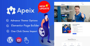 Apeix - Chủ đề WordPress Dịch vụ sửa chữa ô tô & thợ cơ khí ô tô