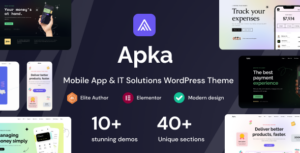 Apka - Chủ đề WordPress về giải pháp CNTT và ứng dụng di động