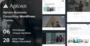 Aploxn - Chủ đề WordPress tư vấn kinh doanh