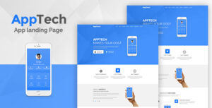 AppTech - Chủ đề WordPress về trang đích ứng dụng