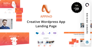 Appino - Trang đích ứng dụng WordPress sáng tạo