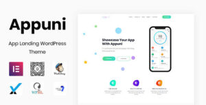Appuni - Chủ đề WordPress đích cho ứng dụng