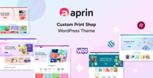 Aprin - Chủ đề WordPress của cửa hàng in tùy chỉnh