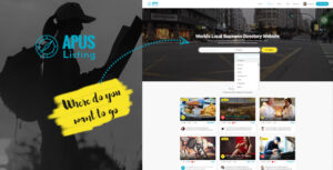 ApusListing - Theme WordPress liệt kê thư mục