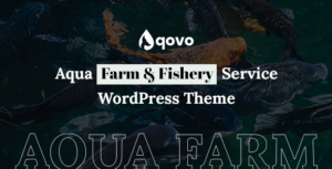 Aqovo - Chủ đề WordPress về trang trại và dịch vụ thủy sản Aqua