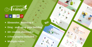 Arangi - Chủ đề WooC Commerce hữu cơ