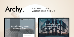 Archy | Chủ đề WordPress kiến ​​trúc