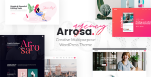 Arrosa - Chủ đề WordPress dành cho doanh nghiệp khởi nghiệp