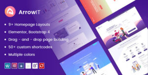 ArrowIT - Công nghệ, Chủ đề WordPress chuyển đổi kỹ thuật số