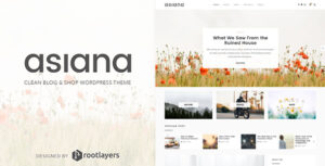 Asiana - Chủ đề WordPress về Blog & Cửa hàng sạch