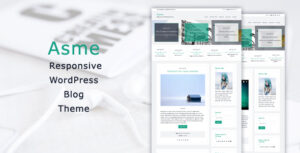 Asme - Chủ đề blog WordPress đáp ứng