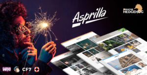 Asprilla - Một chủ đề blog đa khái niệm dành cho WordPress