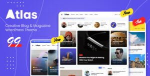 Atlas - Chủ đề WordPress Tin tức & Blog Sáng tạo