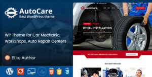 Auto Care - Chủ đề WordPress cơ khí ô tô
