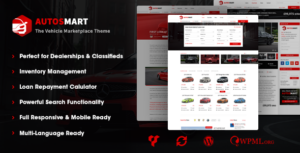 AutosMart - Chủ đề WordPress của đại lý ô tô ô tô
