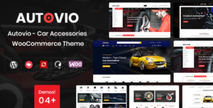 Autovio - Chủ đề WooC Commerce về phụ kiện ô tô