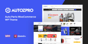 Autozpro - Chủ đề WordPress phụ tùng ô tô WooC Commerce