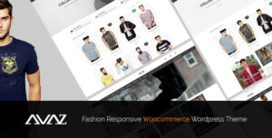 Avaz - Chủ đề WordPress WooC Commerce đáp ứng thời trang