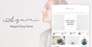 Azumi - Chủ đề blog thanh lịch