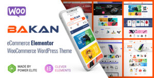 Bakan - Chủ đề WordPress thương mại điện tử Elementor WooC Commerce