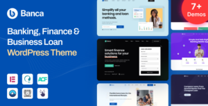 Banca - Chủ đề WordPress cho vay ngân hàng, tài chính và kinh doanh