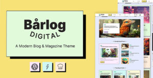 Barlog - Một chủ đề blog và tạp chí hiện đại