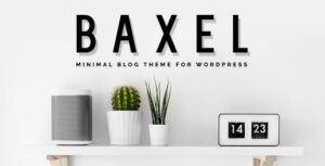 Baxel - Chủ đề blog tối giản cho WordPress