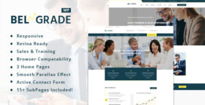 Belgrade - Chủ đề WordPress đào tạo kinh doanh