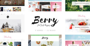 Berry - Một chủ đề cửa hàng và blog cá nhân mới mẻ