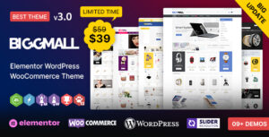 BiggMall WP - Chủ đề đáp ứng WooC Commerce đa mục đích