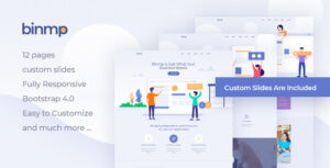 Binmp - Chủ đề WordPress đích cho ứng dụng