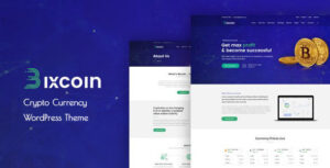 Bixcoin: Chủ đề WordPress cho tiền điện tử