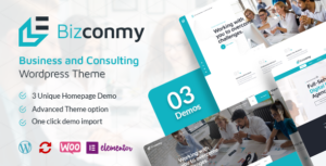 Bizconmy - Chủ đề WordPress kinh doanh và tư vấn
