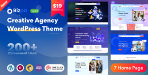 Bizpa - Chủ đề WordPress của Cơ quan Sáng tạo